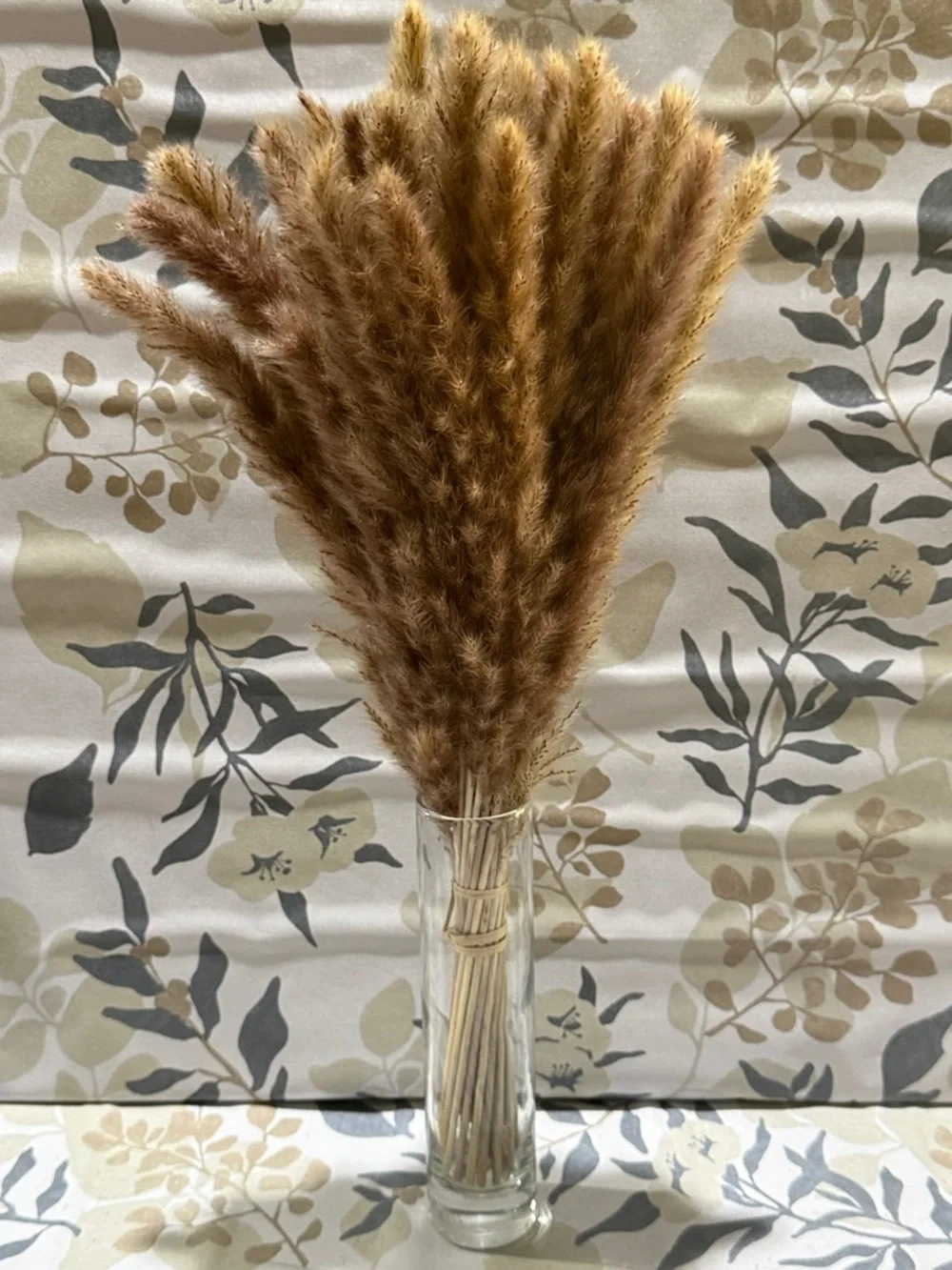 Dried Pampas Grass Bouquet — Brown Home Accent